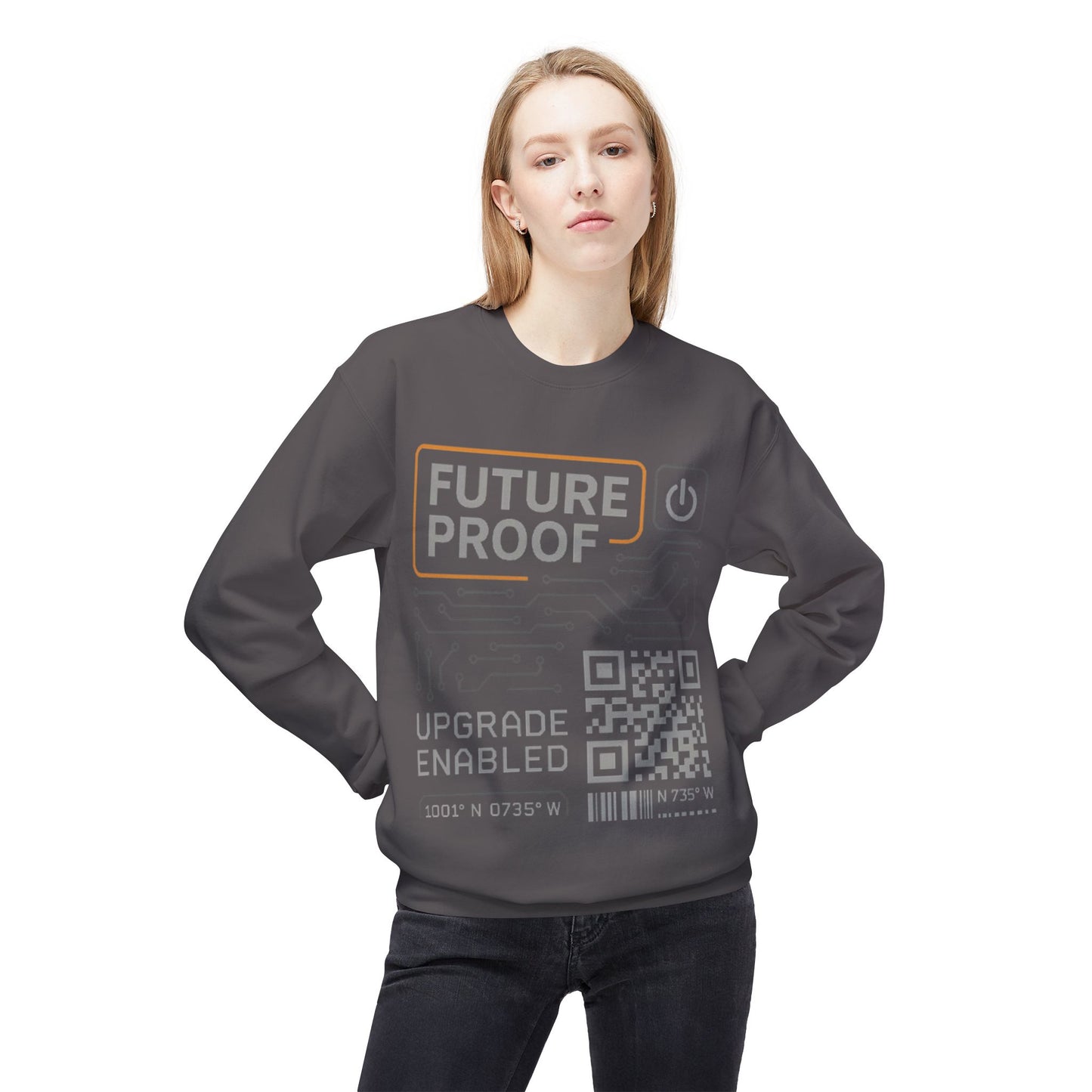 Future Proof - Tech-Inspired Unisex's Sweatshirt