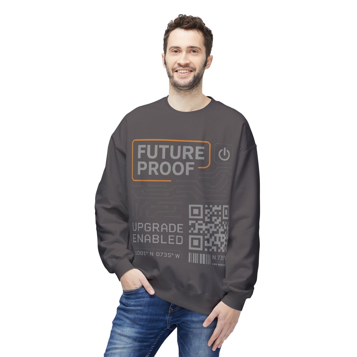 Future Proof - Tech-Inspired Unisex's Sweatshirt