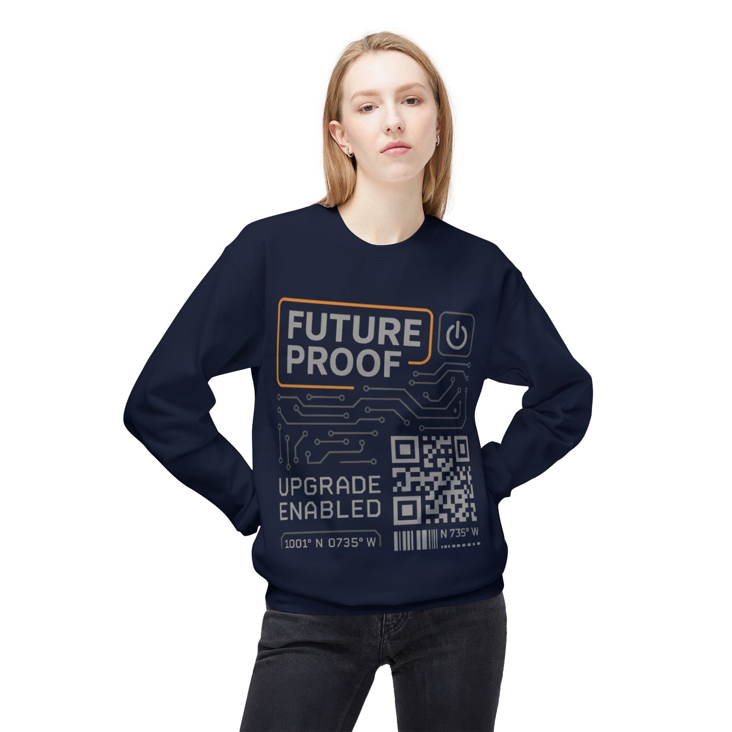 Future Proof - Tech-Inspired Unisex's Sweatshirt