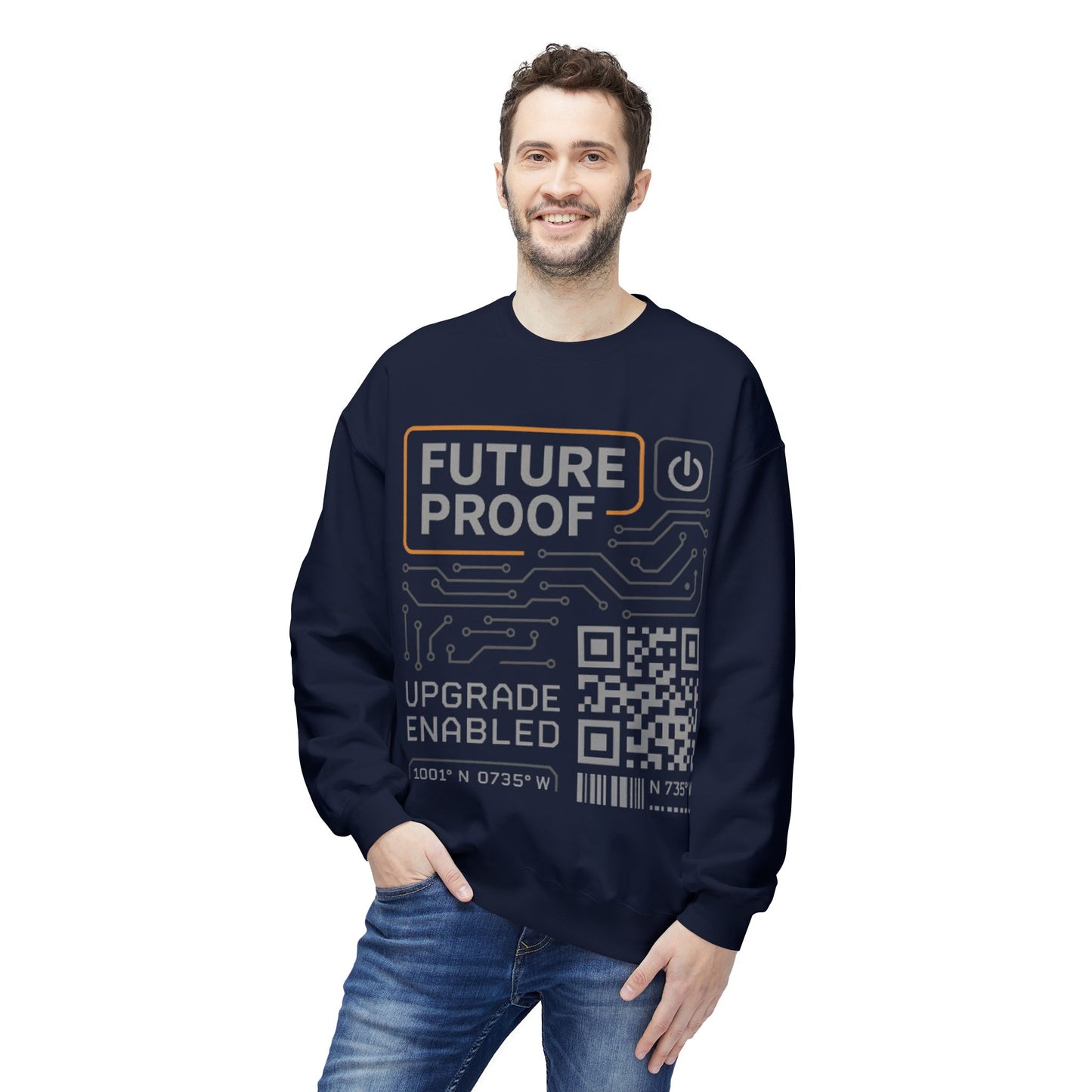 Future Proof - Tech-Inspired Unisex's Sweatshirt